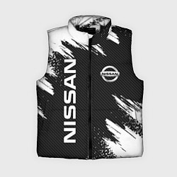 Женский жилет NISSAN, цвет: 3D-черный