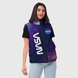Женский жилет NASA НАСА, цвет: 3D-светло-серый — фото 2