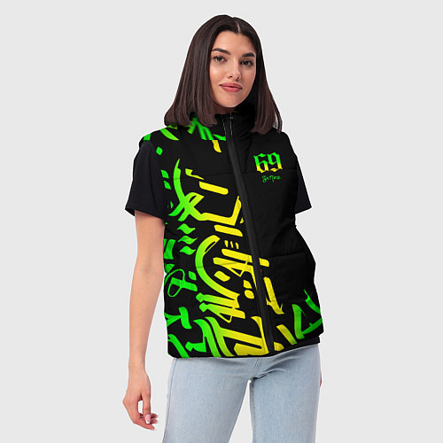 Женский жилет 6ix9ine Tekashi / 3D-Красный – фото 3