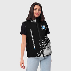 Женский жилет BMW БМВ, цвет: 3D-красный — фото 2