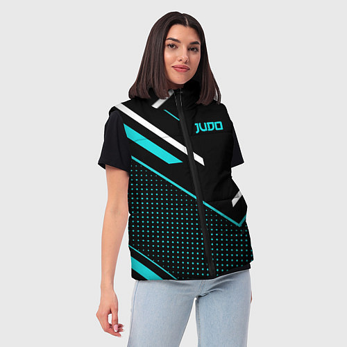 Женский жилет Judo / 3D-Черный – фото 3