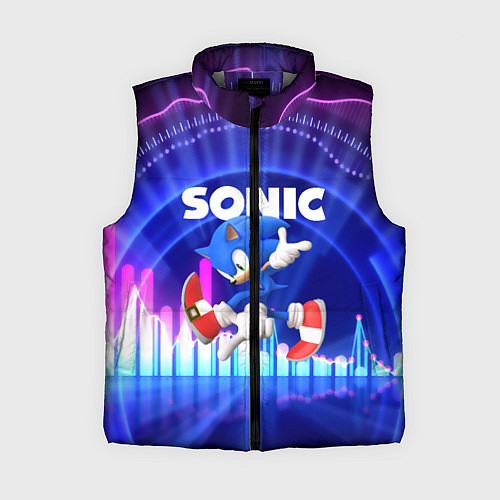 Женский жилет SONIC СОНИК / 3D-Светло-серый – фото 1