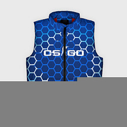 Женский жилет CS GO, цвет: 3D-красный