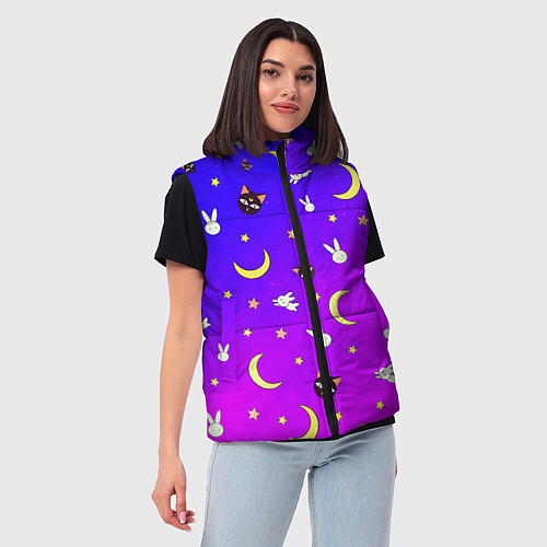 Женский жилет СЭЙЛОР МУН / 3D-Черный – фото 3