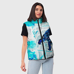 Женский жилет CS GO HOWL ВОЙ, цвет: 3D-красный — фото 2