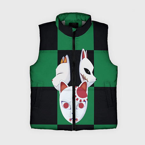 Женский жилет Падшие ученики, выживший лис / 3D-Светло-серый – фото 1