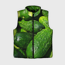 Женский жилет Огурцы