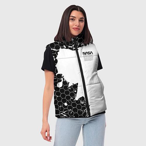 Женский жилет NASA / 3D-Красный – фото 3