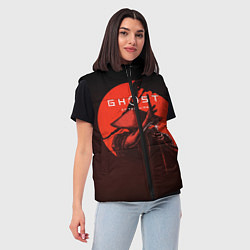 Женский жилет Ghost of Tsushima, цвет: 3D-красный — фото 2