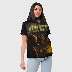 Женский жилет Stalker 2, цвет: 3D-черный — фото 2