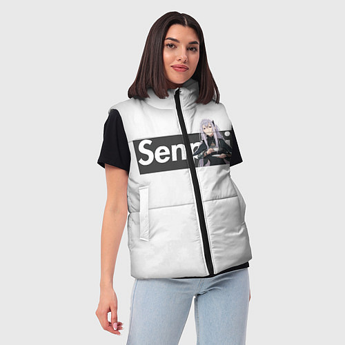 Женский жилет Re:Zero / 3D-Красный – фото 3