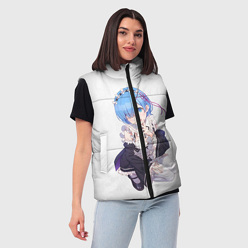 Женский жилет Re:Zero / 3D-Красный – фото 3