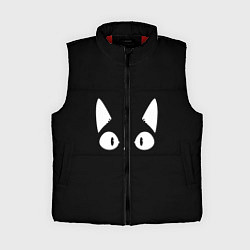 Женский жилет Кошачья мордочка, цвет: 3D-красный