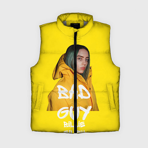 Женский жилет Billie Eilish Билли Айлиш / 3D-Светло-серый – фото 1