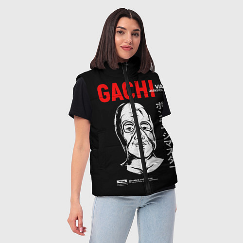 Женский жилет Gachimuchi Van Darkholm / 3D-Черный – фото 3