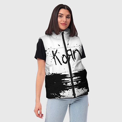 Женский жилет Korn / 3D-Черный – фото 3