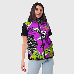 Женский жилет Watch Dogs: Legion, цвет: 3D-черный — фото 2