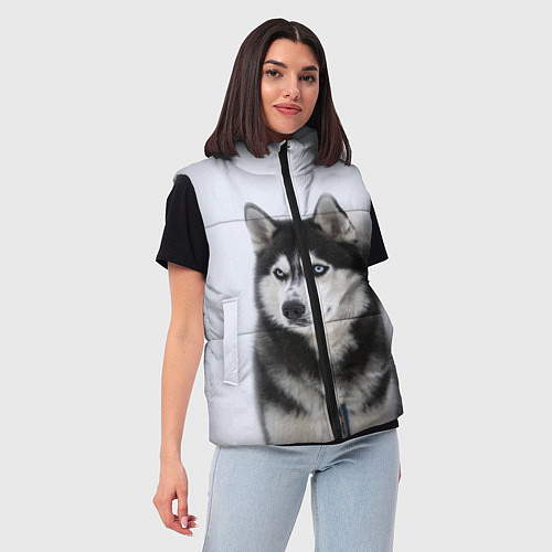 Женский жилет ХАСКИ / 3D-Черный – фото 3