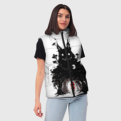 Женский жилет Красная шапочка, цвет: 3D-черный — фото 2