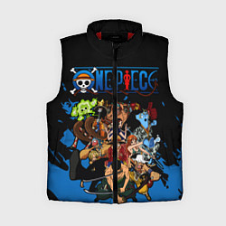 Женский жилет One Piece, цвет: 3D-красный