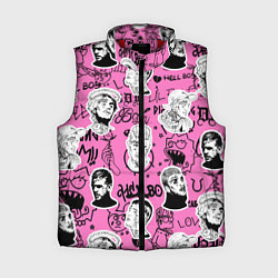 Женский жилет LIL PEEP, цвет: 3D-красный
