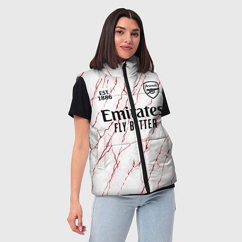 Женский жилет ARSENAL 2021 - ГОСТЕВАЯ / 3D-Черный – фото 3