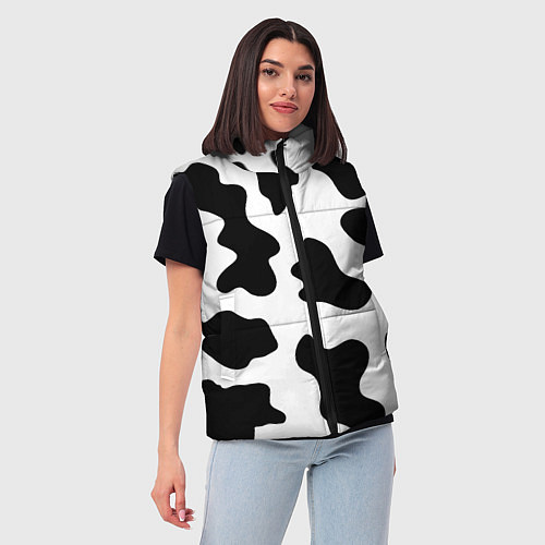 Женский жилет Му-му / 3D-Черный – фото 3