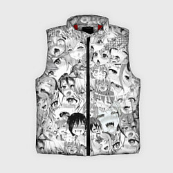 Женский жилет Ahegao monochrome, цвет: 3D-красный