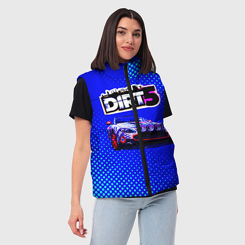 Женский жилет Dirt 5 / 3D-Светло-серый – фото 3