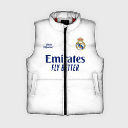 Женский жилет REAL MADRID, домашняя 2021, цвет: 3D-красный