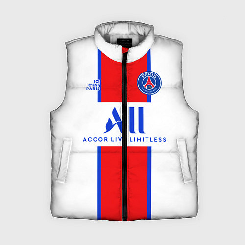 Женский жилет PSG, выездная сезон 2021 / 3D-Светло-серый – фото 1