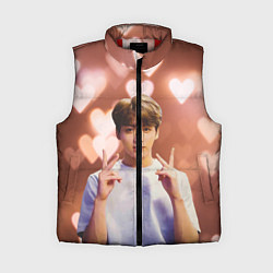 Женский жилет JUNGKOOK BTS, цвет: 3D-красный