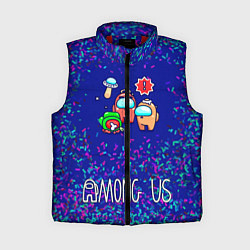 Женский жилет Among Us Конфетти, цвет: 3D-красный