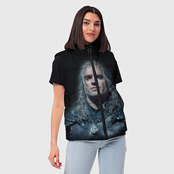 Женский жилет Ведьмак 2 сезон, цвет: 3D-черный — фото 2