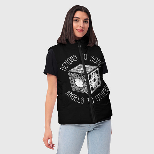 Женский жилет Lemarshans box / 3D-Черный – фото 3