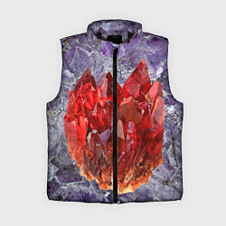 Женский жилет Роза инков, цвет: 3D-черный