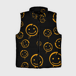 Женский жилет Смайл, цвет: 3D-черный