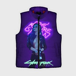 Женский жилет Cyberpunk 2077 V, цвет: 3D-красный