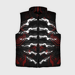 Женский жилет Цифровой киберскелет