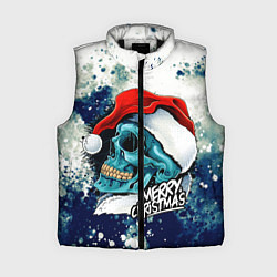 Женский жилет Death Santa, цвет: 3D-черный