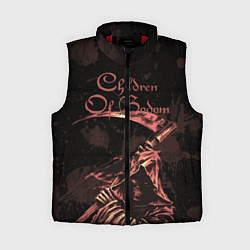 Женский жилет Children of Bodom Reaper, цвет: 3D-красный
