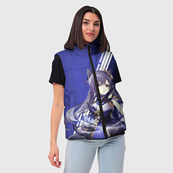 Женский жилет Genshin Impact, цвет: 3D-черный — фото 2