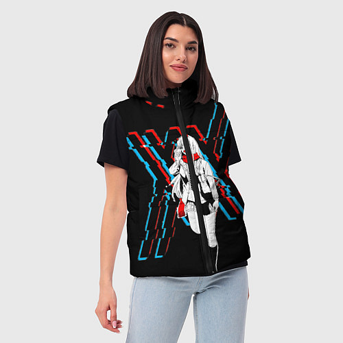 Женский жилет Любимый во Франксе: XX / 3D-Черный – фото 3