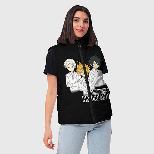 Женский жилет Обещанный Неверленд / 3D-Светло-серый – фото 3