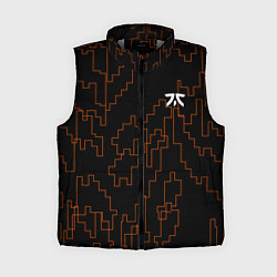 Женский жилет Cs:go - Fnatic 2021 Bootcamp, цвет: 3D-светло-серый