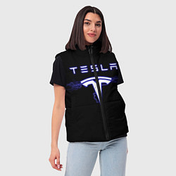 Женский жилет TESLA, цвет: 3D-светло-серый — фото 2