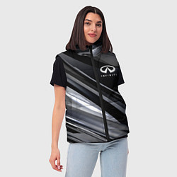 Женский жилет Infiniti, цвет: 3D-красный — фото 2