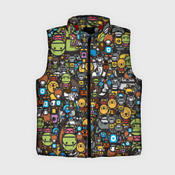 Женский жилет АНИМЕ СМАЙЛЫ