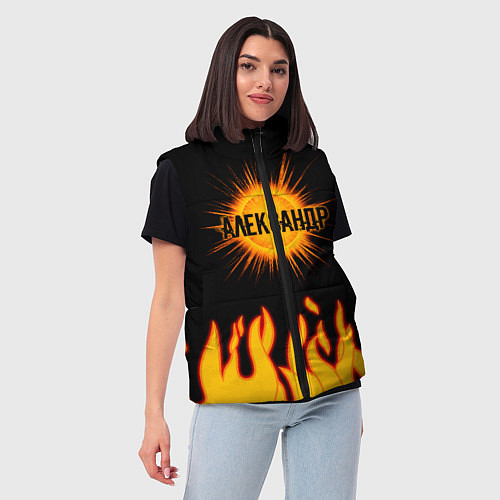 Женский жилет Александр / 3D-Красный – фото 3