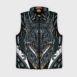 Женский жилет Рисунок лиса